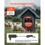 Elektrisk Hegn Oplader, 10kV 1J, AC DC Elektrisk Hegn Energizer