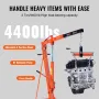 Motor HOIST LEVELER 4400 lbs/2 ton kirsebær Picker Shop Crane