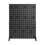 Pegboard Display Stand, 43 x 33 cm Tabletop Pegboard Display Stand with 30 Hooks, Thickened Cold-Rolled Steel Peg Board Panel fo