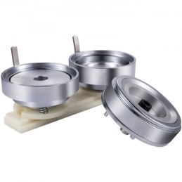 Badge stansning Die 3 tommer/75 mm rund stansning Die med ABS Slide Button Die Carbon Steel Badge Maker Del Aluminium Alloy Core