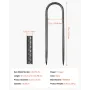 254x55,88 mm / 10-tommer 12-pak armeringsstake Heavy Duty