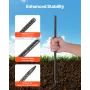 16-tommer / 406,4 mm 16-pack armeringsstake Heavy Duty lige