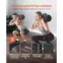 Workout Sandbag, Heavy Duty Workout Power Bags with Handles, 2-11 kg Adjustable Slam Bag for Fitness Strength Weight Training Cr