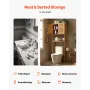 Bambus over toiletopbevaringsskabet, 175 cm højde