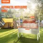 Roaster Spit Rotisserie BBQ Grill Pig Lamb Chicken Roaster 50W