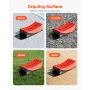 Camper Levelers, 2 Pcs RV Leveling Blocks, up to 8818.5lbs Camper Wheel Chocks, Max. 4" Leveling Height Heavy Duty Curved Levele