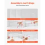Shoe Storage Boxes, 9 Pack Clear Stackable Shoe Boxes Storage Organizers with Magnetic Door, Fit up to US Size 13, Plastic Sneak