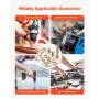 906 Pcs Bolts and Nuts Assortment Kit, Metric Machine Screws and Flat Washers, Alloy Steel M4/M5/M6/M8 Multiple Size, for Equipm