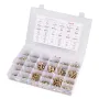 906 Pcs Bolts and Nuts Assortment Kit, Metric Machine Screws and Flat Washers, Alloy Steel M4/M5/M6/M8 Multiple Size, for Equipm