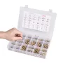VEVOR 906 Pcs Bolts and Nuts Assortment Kit, Metric Machine Screws and Flat Washers, Alloy Steel M4/M5/M6/M8 Multiple Size, for 