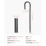 304,8 mm / 12-tommer 16-pack armeringsstake Heavy Duty J krog