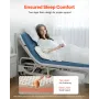 Hospital Bed Mattress, 136 kg Load, Long Term Care Pressure Redistribution Medical-Grade Dual Layer Foam Mattress, Waterproof fo