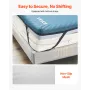 Hospital Bed Mattress, 136 kg Load, Long Term Care Pressure Redistribution Medical-Grade Dual Layer Foam Mattress, Waterproof fo