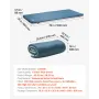 Hospital Bed Mattress, 136 kg Load, Long Term Care Pressure Redistribution Medical-Grade Dual Layer Foam Mattress, Waterproof fo