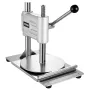 VEVOR Manual Pizza Dough Press Machine, 9.5 inch Pizza Pastry Press Plate, Stainless Steel Bread Presser, Commercial Chapati She