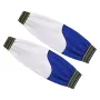 Flame Resistant Welding Sleeves, Heavy Duty Sheepskin & FR Cotton Arm Protection Sleeves for Men Women, Heat Resistant with Elas