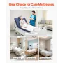 Hospital Bed Mattress, 295 kg Load, Long Term Care Pressure Redistribution Medical-Grade Dual Layer Foam Mattress, Waterproof fo