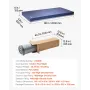 VEVOR Hospital Bed Mattress, 295 kg Load, Long Term Care Pressure Redistribution Medical-Grade Dual Layer Foam Mattress, Waterpr