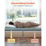 Hospital Bed Mattress, 204 kg Load, Long Term Care Pressure Redistribution Medical-Grade Multi-Layer Foam Mattress, Waterproof f