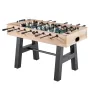 Foosball Table, 140 cm Standard Size Table, Indoor Full Size Foosball Tables for Home, Family, and Game Room, Durable Soccer Set