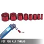8 PCS Diamond Hole Set Set Diamond Drill Core Bits, M14