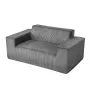 Loveseat sofa, 160 cm 2-sæders sofa til stuen, moderne lille