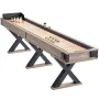 VEVOR Shuffleboard-bord, 11,5 fod Shuffleboard til familiespilrum, 2 i 1 Shuffleboard og Bowling Combo-spilsæt, med Scrat