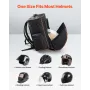 Welding Backpack, 35.6L Welder Backpack for Tools and Helmet, 600D Polyester Extreme Gear Pack with Helmet Catch Bag, Multi-Purp