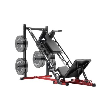 Leg Press Hack Squat Combo Machine Adjustable Lower Body Special Home Gym