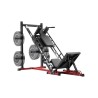 Benpress Hack Squat Combo Machine Justerbar underkrop Special Home Gym