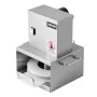 Electric Pizza Dough Press Machine, 6 inch Pizza Pastry Press Plate, Stainless Steel Bread Presser, Adjustable Thickness Commerc