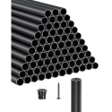 Trappe Balusters 101 Pack 32 i aluminiumspindler med skruer/jernbanehætter