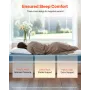 Hospital Bed Mattress, 159 kg Load, Long Term Care Pressure Redistribution Medical-Grade Dual Layer Foam Mattress, Waterproof fo