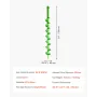 VEVOR Auger Drill Bit for Planting, 80 x 790 mm Spiral Drill Bit, Compatible with 20mm ID Drive Drills, Heavy Duty Bulb Planter 