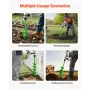 Auger Drill Bit for Planting, 150 x 800 mm Spiral Drill Bit, Compatible with 20mm ID Drive Drills, Heavy Duty Bulb Planter Tool,