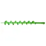 Auger Drill Bit for Planting, 60 x 800 mm Spiral Drill Bit, Compatible with 20mm ID Drive Drills, Heavy Duty Bulb Planter Tool, 