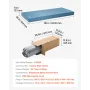 VEVOR Hospital Bed Mattress, 159 kg Load Capacity, Long Term Care Pressure Redistribution Medical-Grade Foam Mattress, Waterproo