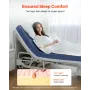 Hospital Bed Mattress, 227 kg Load, Long Term Care Pressure Redistribution Medical-Grade Dual Layer Foam Mattress, Waterproof fo