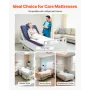 Hospital Bed Mattress, 227 kg Load, Long Term Care Pressure Redistribution Medical-Grade Dual Layer Foam Mattress, Waterproof fo