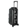 Bowling Ball Bag, 3 Ball Double Roller Bowling Bag med hjul