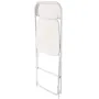 6 Pack Folding Chairs, Foldable Plastic Chairs with Heavy Duty Metal Frame, Portable Folding Card Table Chairs, Stackable Indoor