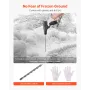 Driveway Markers, 20Pcs 122cm Long 6.35mm Dia, Hi-Visibility Driveway Reflectors with 12 in Steel Drill Bits, Reflective Snow St