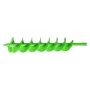 Auger Drill Bit for Planting, 120 x 790 mm Spiral Drill Bit, Compatible with 20mm ID Drive Drills, Heavy Duty Bulb Planter Tool,