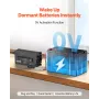 24V 20A lithiumbatterioplader, 29,2V, AC-DC LiFePO4 Smart