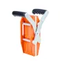 Double Handed Stone Carrying Clamps, 299 kg Load Capacity, 2 Pack Granite Panel Carriers Lifting Tools with Rubber-lined (0-60 m