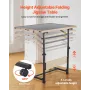 1500 Piece Puzzle Table with Legs, 4 Drawers and Cover, 86x63cm Portable Wooden Board with Wheels, Jigsaw Puzzle Accessories for