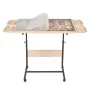 1500 Piece Puzzle Table with Legs, 4 Drawers and Cover, 86x63cm Portable Wooden Board with Wheels, Jigsaw Puzzle Accessories for
