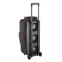 Bowling Ball Bag, 3 Ball Double Roller Bowling Bag med hjul