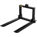 3 Point Hitch Pallet Fork 2000lbs, Fork Attachment for Category 1 Tractor, 25.5''x22''x41'', Steel Tractor Heavy Equipment