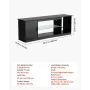 tv-stander til tv op til 1651 mm, moderne underholdningscenter